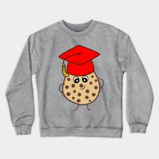 Funny Graduation Cookie, Class Of 2025 Crewneck Sweatshirt